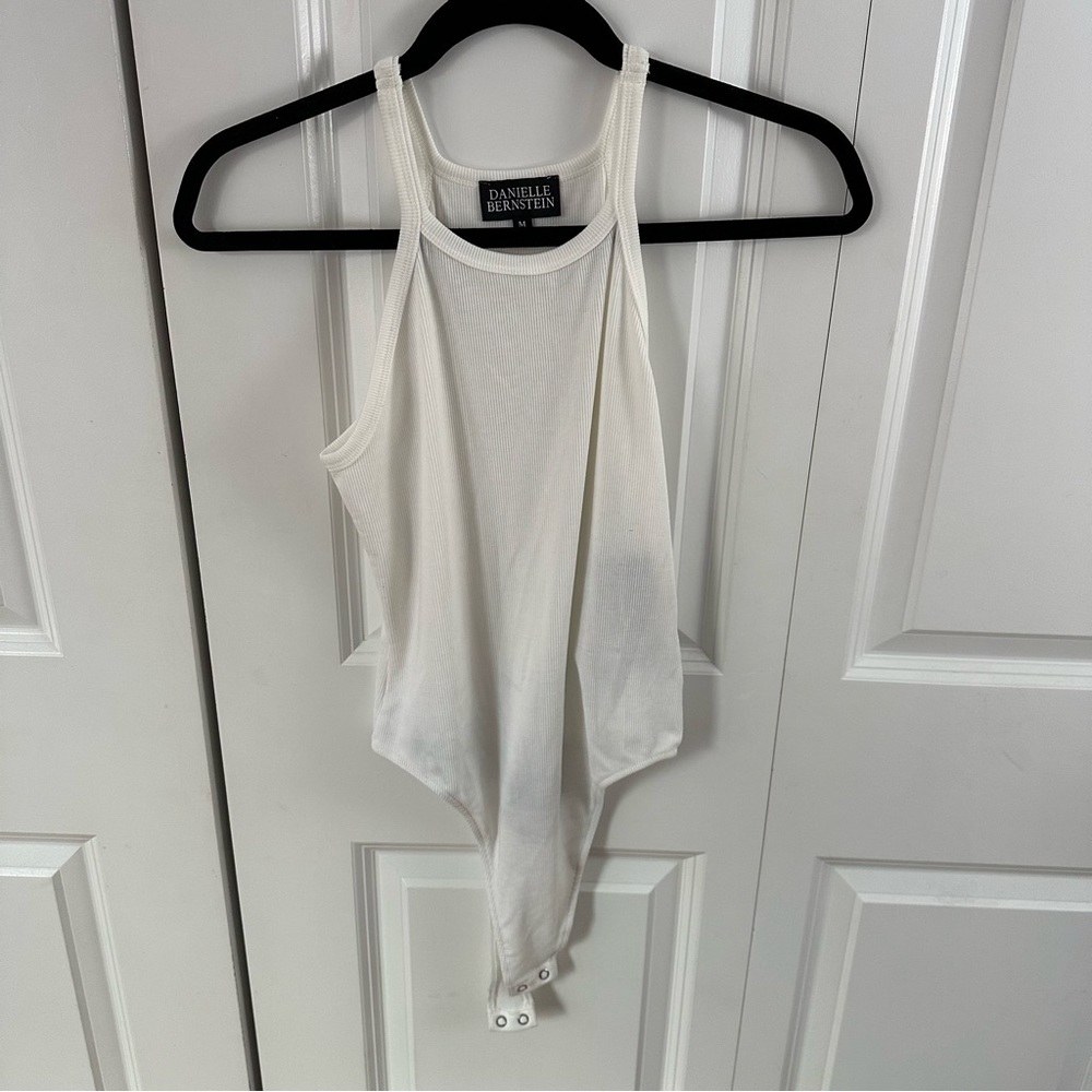 Danielle Bernstein High Neck Bodysuit